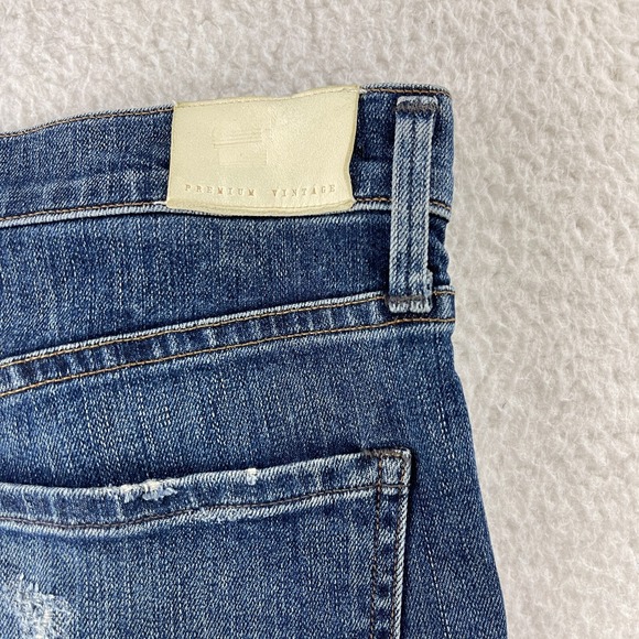 Citizens of Humanity Blue Elsa Mid-Rise Slim Fit Crop Jeans Womens Size 27 - Picture 10 of 16